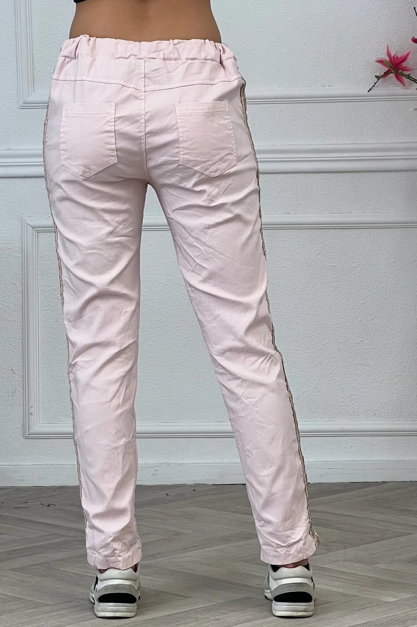 Super Stretch Star Pants - Light Pink - Image 4